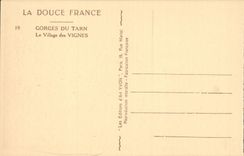 Falls of the Tarn - the Village of the Vines - CPA