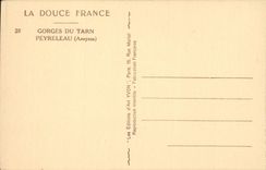 Falls of the Tarn - Peyreleau - CPA