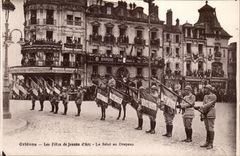 Orleans - Festivals of Jeanne d' Arc - Salute to the colors - CPA