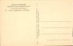 Montpellier - Environs - Grotte des Demoiselles - La Caverne Merveilleuse - Vue du laroque - aynier - CPA 