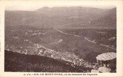 The Mount Gilds - Place Michel Bertrand - seen Summit of the Capuchin - CPA
