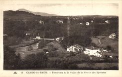 Cambo les Bains - Panorama of the Valley of Nive - CPA