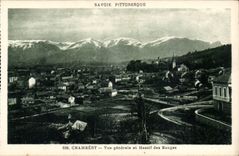 Chambery - View and Mountain of the Wallows - CPA