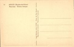 Arles - Panorama - ancient Theater - CPA