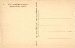 Arles - das Kloster von Str Trophime - CPA