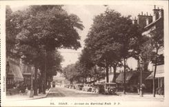 Dijon - Allee des Foch Marschalls - CPA