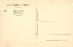 Hyeres - Ansicht CPA