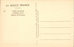 Hyeres - gekreuzt vom Fruhling CPA