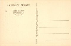 Hyeres - Ansicht CPA