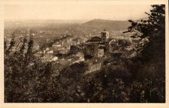 Hyeres - die Saint Paul-Kirche und die alte Stadt CPA