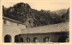 Saint Martin of Interior Canigou CPA of the monastery
