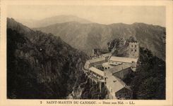 Saint Martin of Canigou CPA In his nest