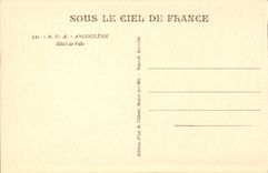 Angouleme CPA Hotel de ville