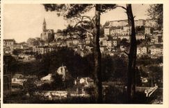 Angouleme CPA Versant Sud Ouest Quartier Saint Ausone Au second plan pavillon du moyen Age