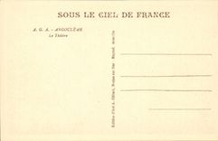 Angouleme CPA Le theatre