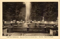 Versailles - Park of Versailles - the Basin of Doms - Large Water - CPA