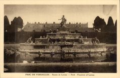 Versailles - Park of Versailles - the Basin of Latone - CPA