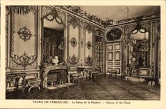 Versailles - Palate of Versailles - the Living room of the Clock - CPA