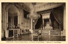 Versailles - Palate of Large Trianon - Room of Louis Philippe - CPA