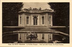 Versailles - Park of Small Trianon - the French House - CPA