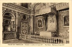 Versailles - the Palate of Versailles - Room has to sleep has Louis XIV - CPA