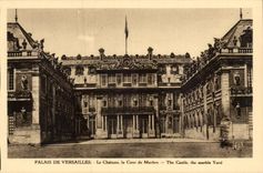Versailles - the Castle - Marble CPA Court