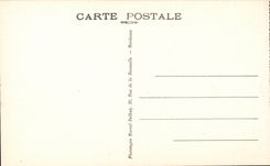 Ascain - Place of the Church - Seen from of the Etehola Hotel - CPA