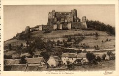 Murols - the Castle and the Hamlet of Champane - CPA