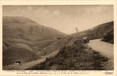 Surroundings of Mount Gild - the Collar of Diane - Road of Mount Gilds has Murols - CPA