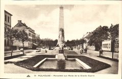 Mulhouse - War memorial of the Great War - CPA
