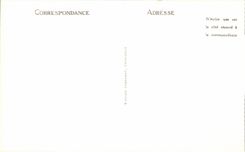 Interior Perigueux CPA of the basilica the pulpit