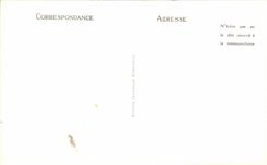 Interior Perigueux CPA of the basilica Main door of the great nave