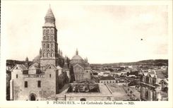 Perigueux CPA the cathedral Saint Face