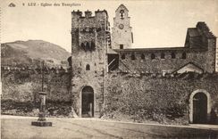 Luz CPA Kirche der templiers