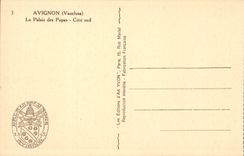 Gaumen Avignon-CPA des Teils der Papste Southern