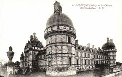 Valencay CPA das Schloss bemisst Nordouestd