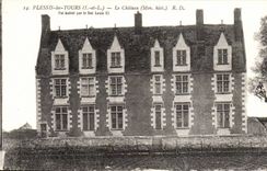 Plessis les Tours CPA Le chateau