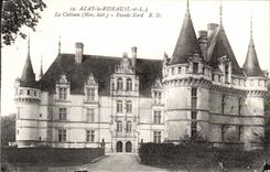 Azay le Rideau CPA Le chateau