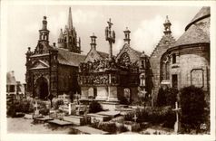 Reales Foto Martyrium von Guimiliau