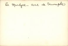 Reales Fotomartyrium Arc de Triomphe