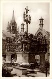 CARTE PHOTO Calvaire de Guimiliau