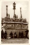 Reales Foto Martyrium des Tronoen Folklorekostums