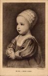 CPA Van Dyck Portrait d'enfant