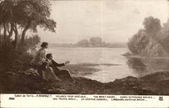 CPA Salon de Paris Heures trop breves 