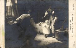 CPA Salons de Paris Thiery Les premiers pas Enfant