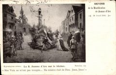 CPA Souvenir de la beatification de Jeanne d'arc 