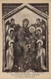 CPA Musee du Louvre Giovanni Gualtiri Cinabue La vierge et l'enfant Jesus