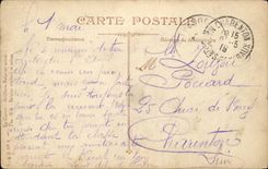 CPA in der Krieg Blege Artillerie in der Tatigkeit (militaria)