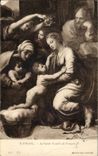 CPA Raphael la Sainte Famille de Francois 1er