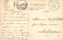 CPA Caravane Chameaux CAmel Orient